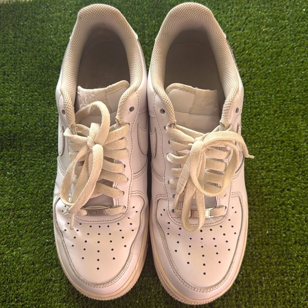 White arf 1 Nike Air Men’s Sneakers Perforated Toe Basketball,Street Wear